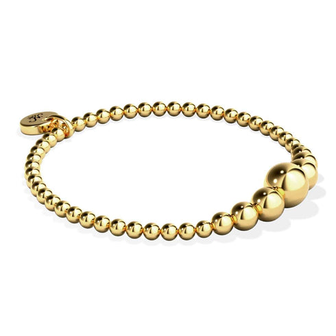 Bezaubernd | 18 Karat Gold Kaskade | Ausdrucksarmband
