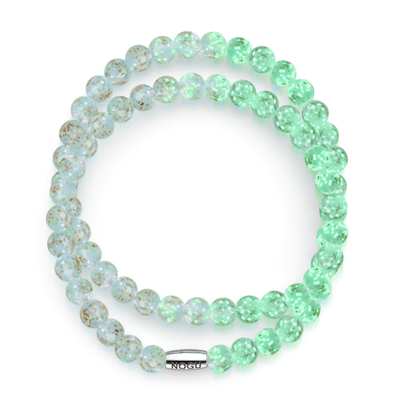 Sukkulente | 925er Sterlingsilber | Glühwürmchen-Glasfolie