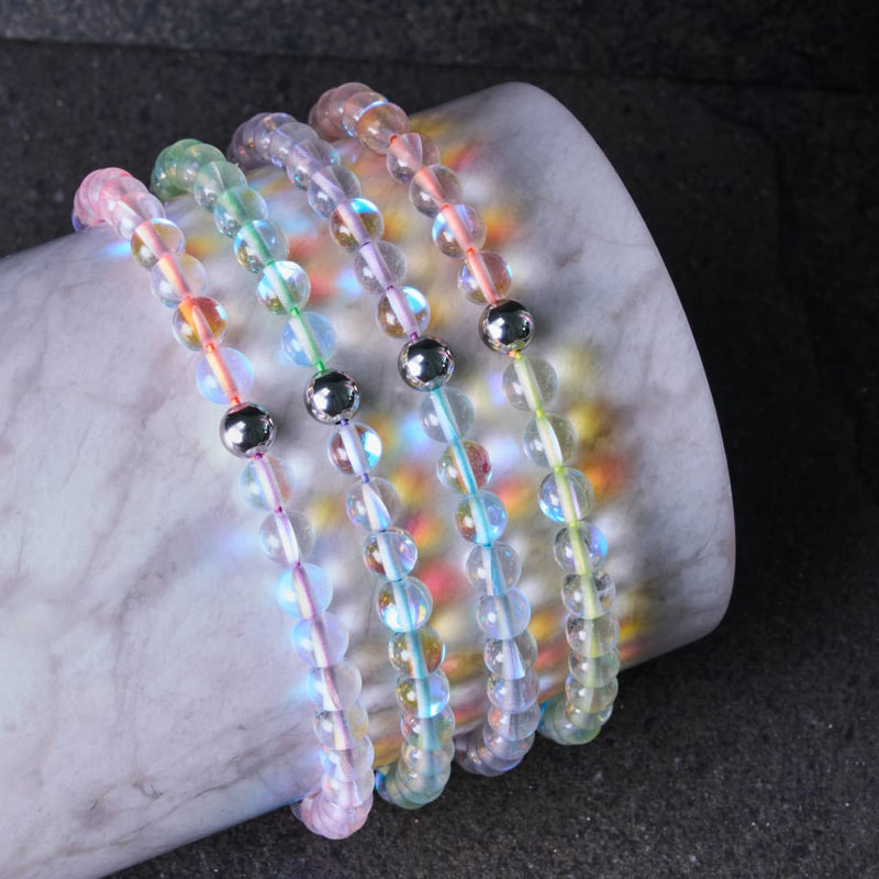 Spektrum | Regenbogen-Stretch-Galaxieglas 