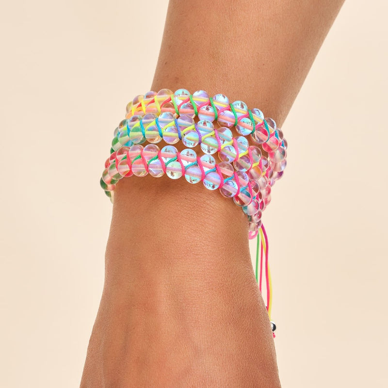 Spektrum | Regenbogen-Supernova | Doppeltes Galaxie-Glasarmband