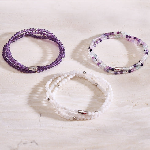 Amethyst | 925er Sterlingsilber | Edelstein-Wrap 