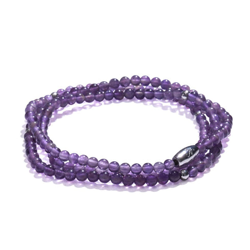 Amethyst | 925er Sterlingsilber | Edelstein-Wrap 