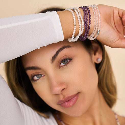 Amethyst | 925er Sterlingsilber | Edelstein-Wrap 