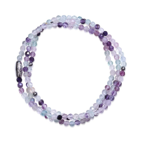 Fluorit | 925er Sterlingsilber | Edelstein-Wrap 