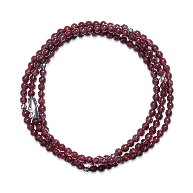 Granat | 925er Sterlingsilber | Edelstein-Wrap 