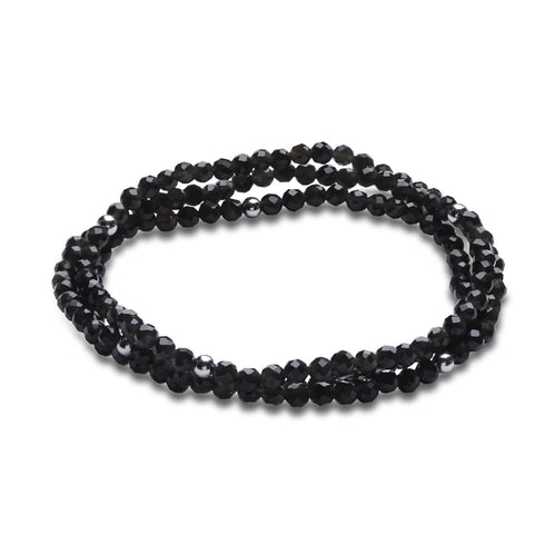 Obsidian | 925er Sterlingsilber | Edelstein-Wrap 