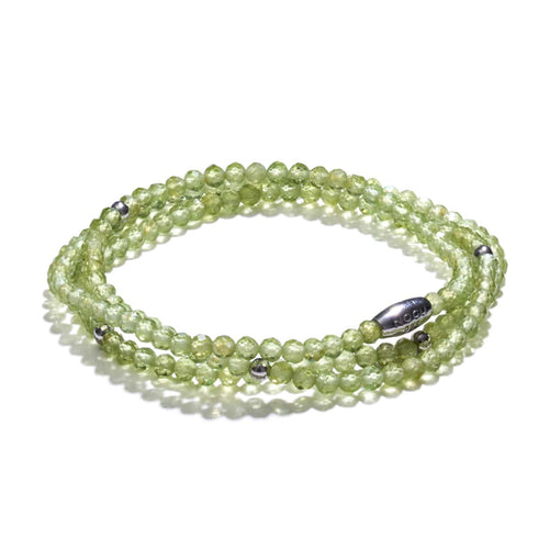 Peridot | 925er Sterlingsilber | Edelstein-Wrap 