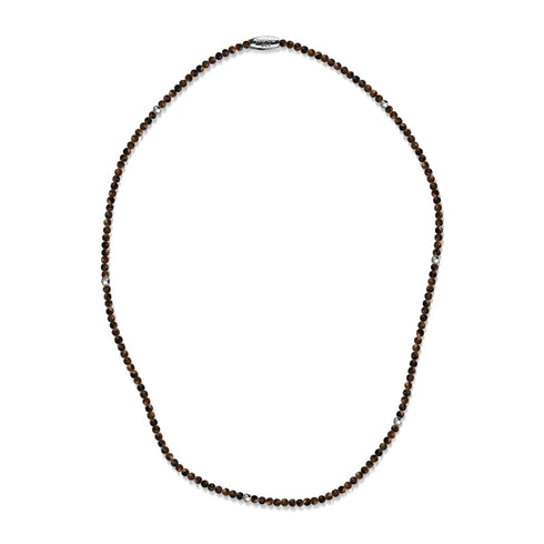Tigerauge | 925er Sterlingsilber | Edelstein-Wrap 