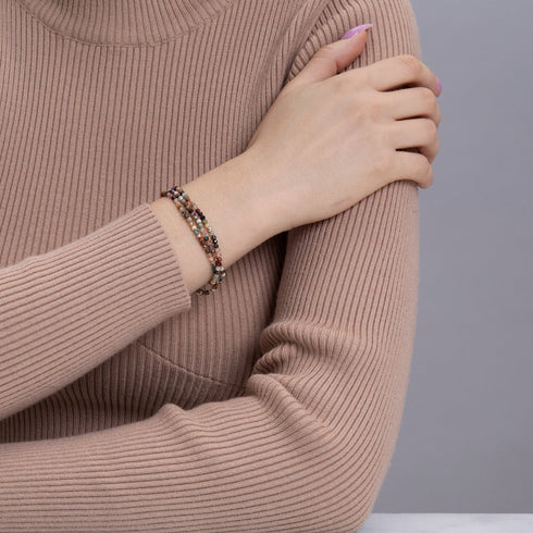 Turmalin | 925er Sterlingsilber | Edelstein-Wrap 