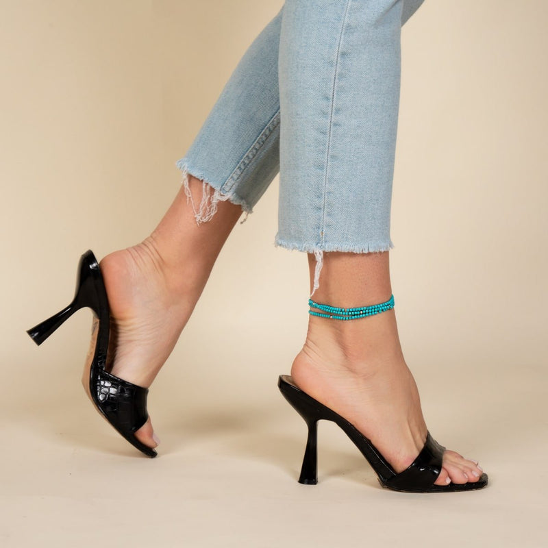 Türkis | 925er Sterlingsilber | Edelstein-Wrap 