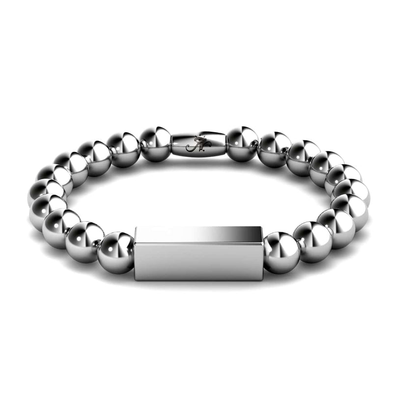 Silber | Vergoldetes Stabarmband | Deluxe 