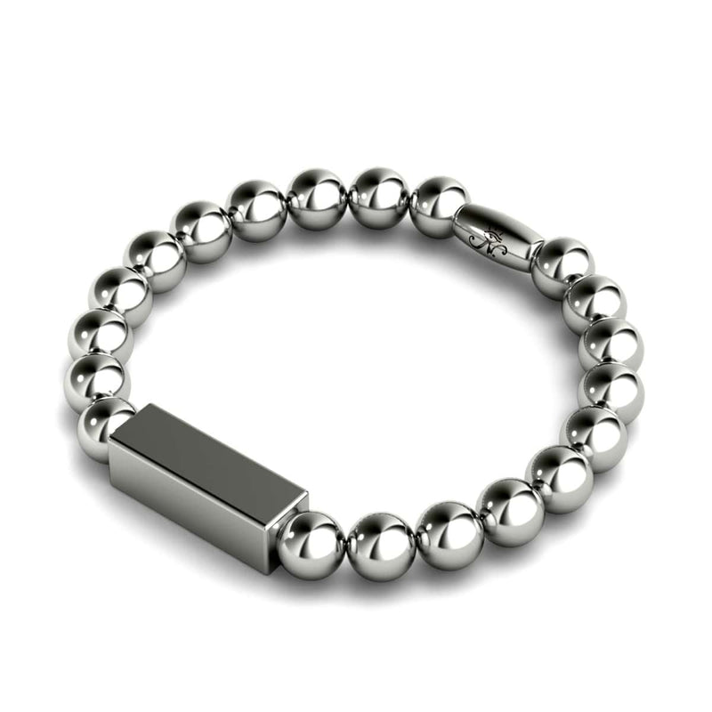 Silber | Vergoldetes Stabarmband | Deluxe 