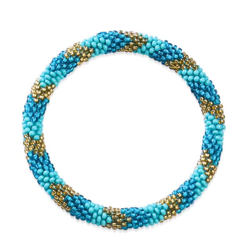 Amphitrites Unterwassergarten | Himalaya-Glasperlenarmband