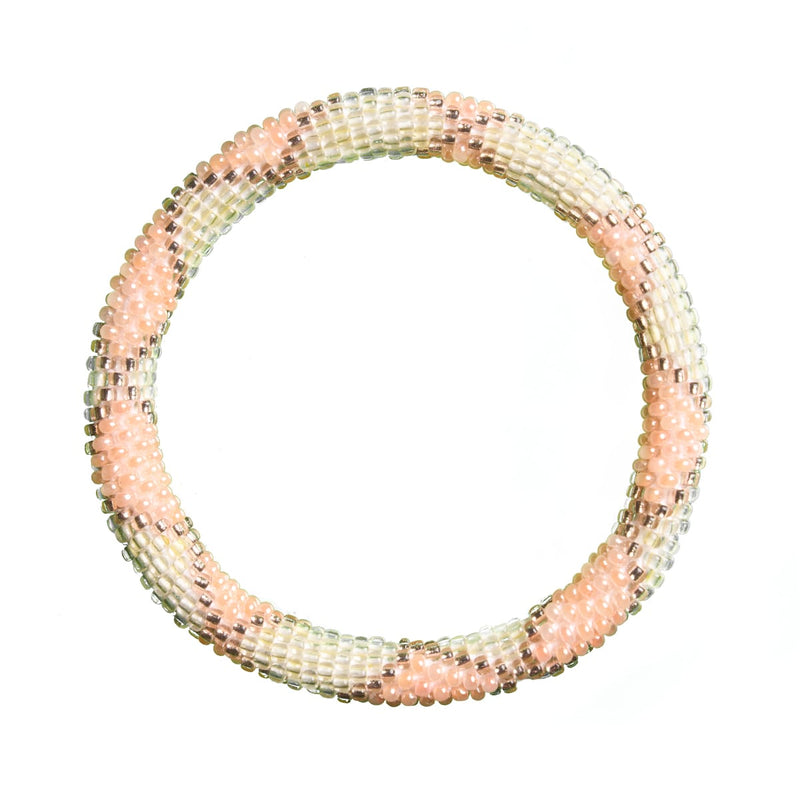Neonkürbis | Himalaya-Glasperlenarmband