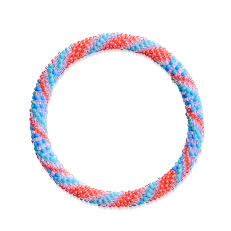 Zuckerpflaume | Himalaya-Glasperlenarmband