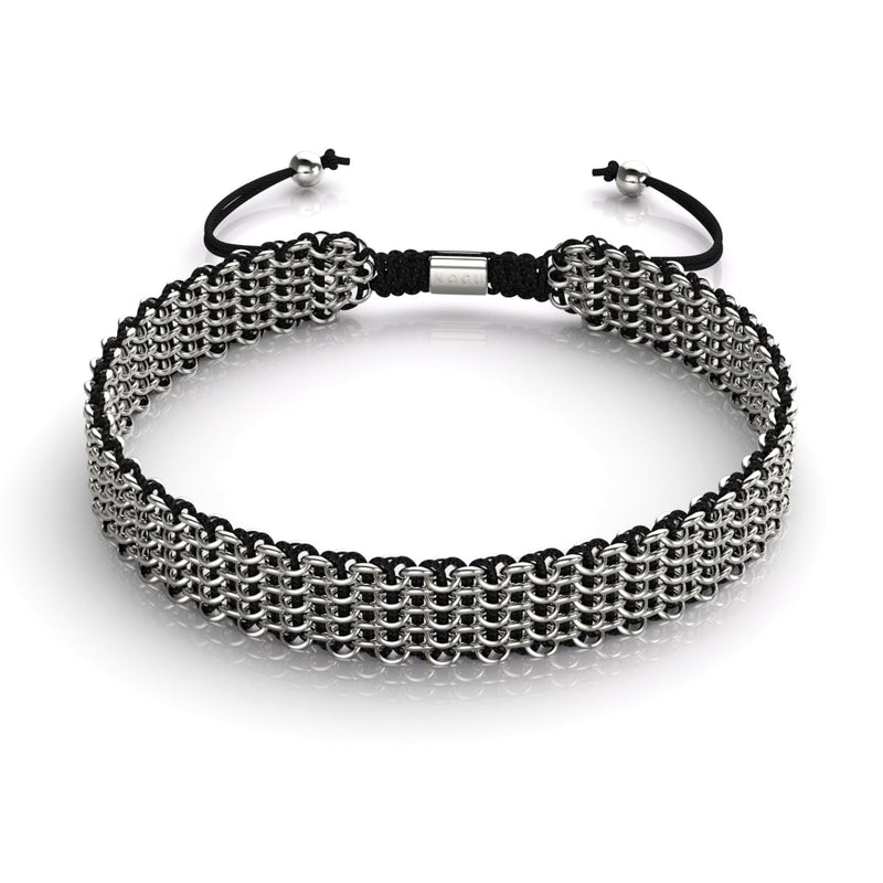 Schwarz x Silber | Kismet Links | Deluxe Choker Halskette