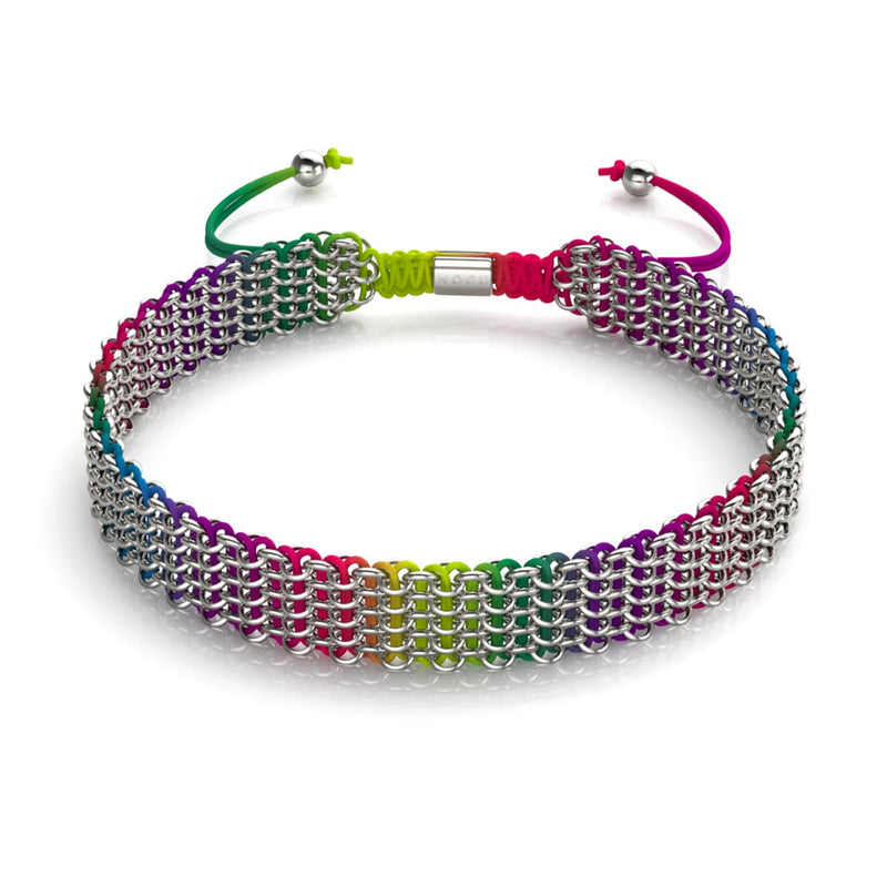 Spectrum x Silber | Kismet Links | Deluxe Choker Halskette