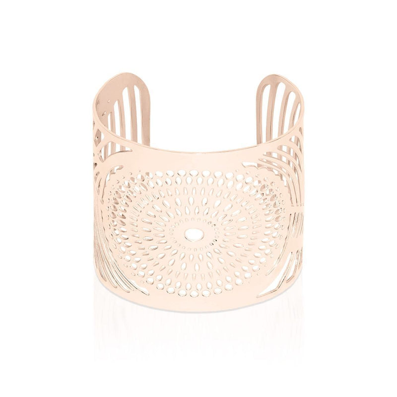 Sonnenaufgang | 18 Karat Roségold | Lasergeschnittene Manschette