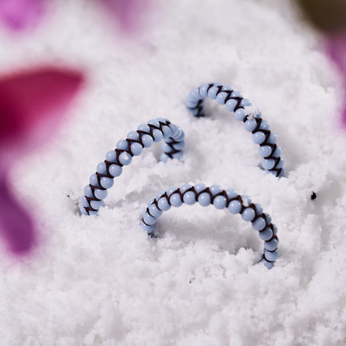 Lunar Blue | Lumos Keramik | Vitality Makramee Armband