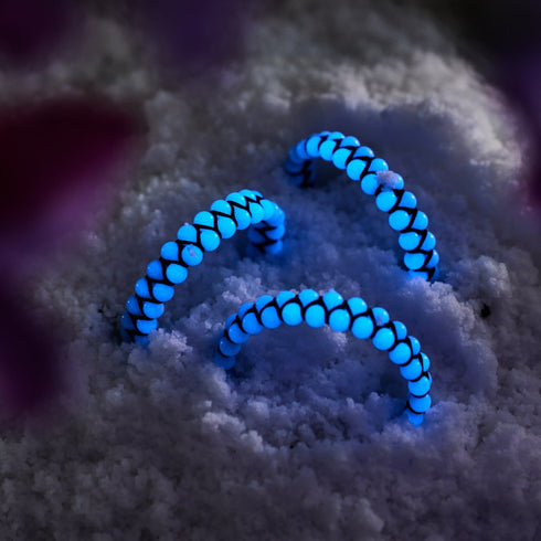 Lunar Blue | Lumos Keramik | Vitality Makramee Armband