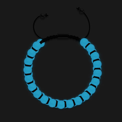 Lunar Blue | Lumos Keramik | Vitality Makramee Armband