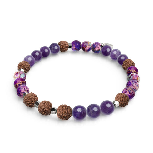 Erwachen | Edelstein Rudraksha | Mala Armband
