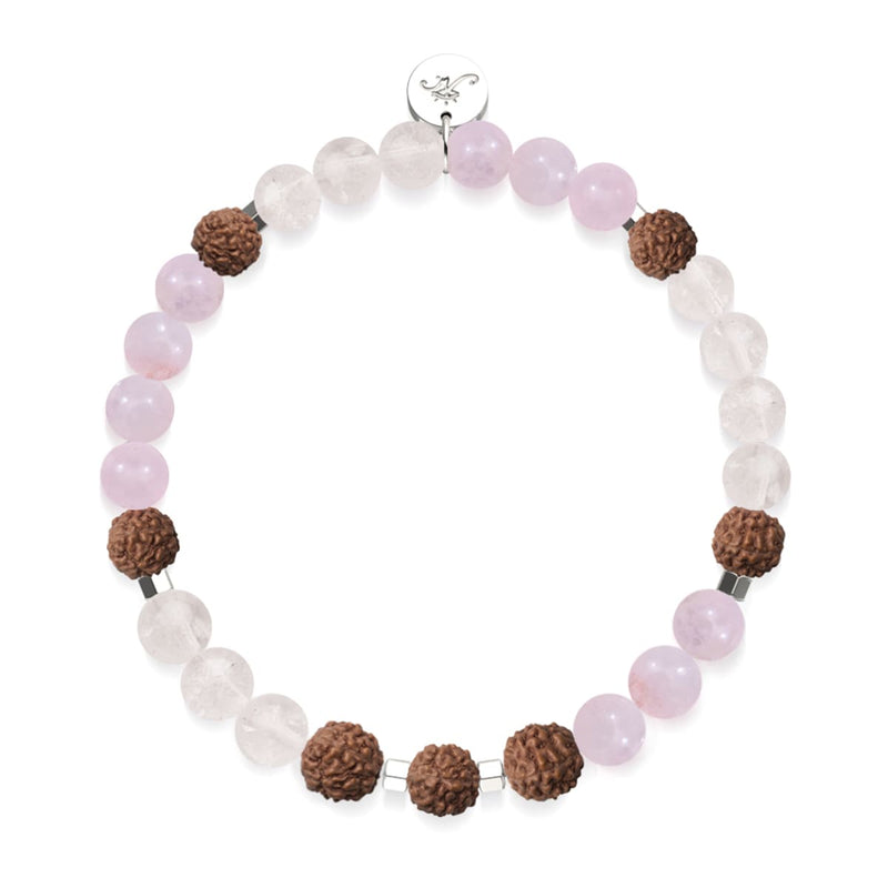 Gesetz der Anziehung | Edelstein Rudraksha | Mala Armband