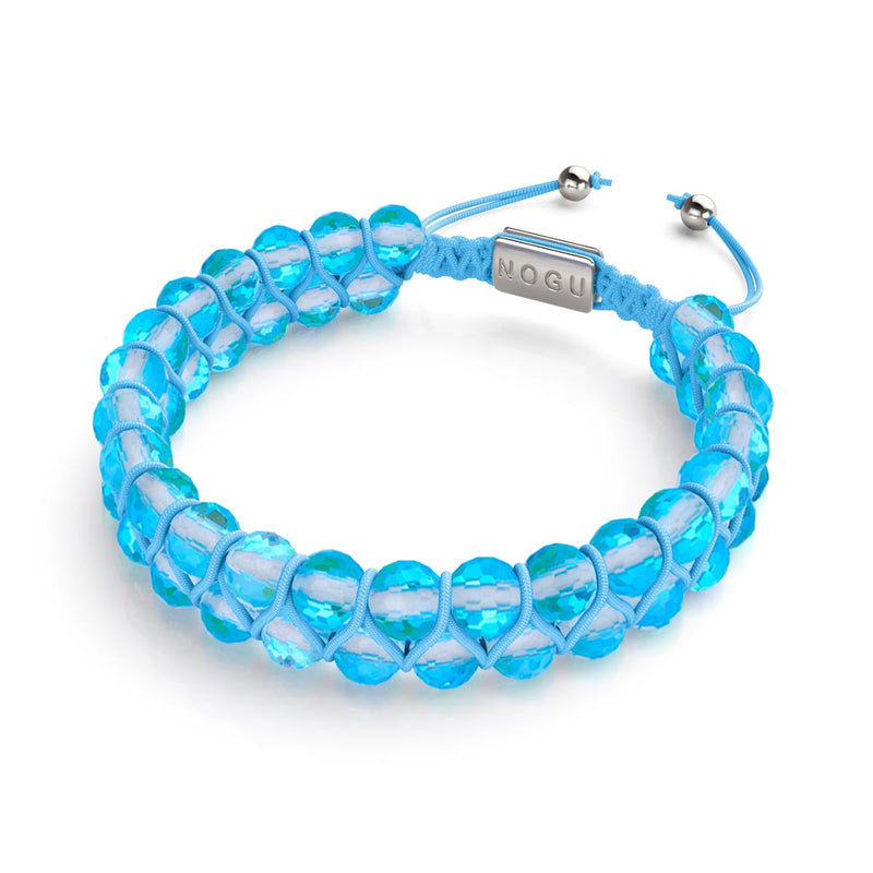 Aquamarin | Silber | Prisma Vitality Armband