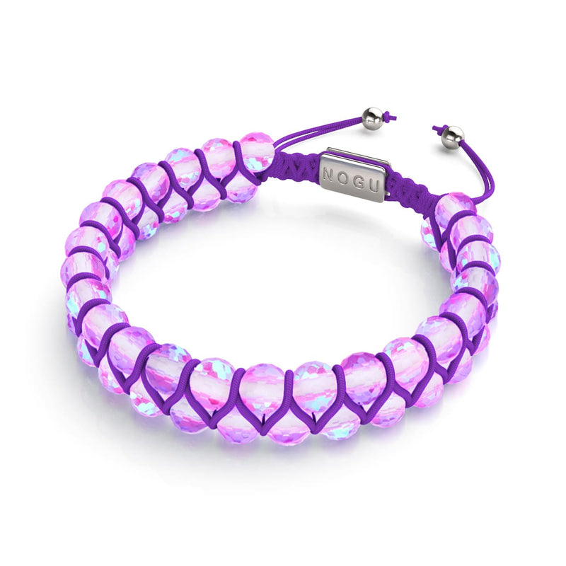 Ultraviolett | Silber | Prisma Vitality Armband