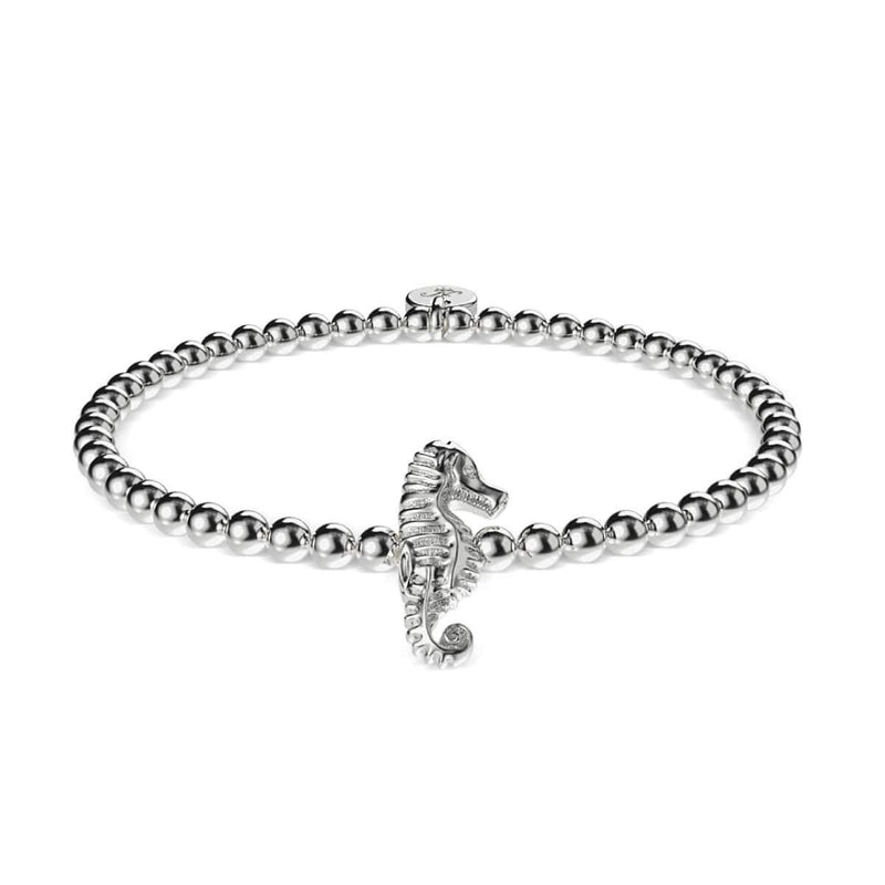 Riff | Silber | Seepferdchen-Charm-Armband 