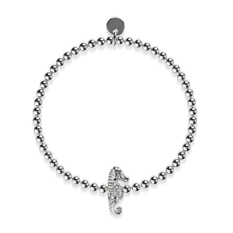 Riff | Silber | Seepferdchen-Charm-Armband 