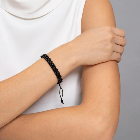 Mountain Gorilla Links | Mini Kismet Armband | Schwarz x Rotguss