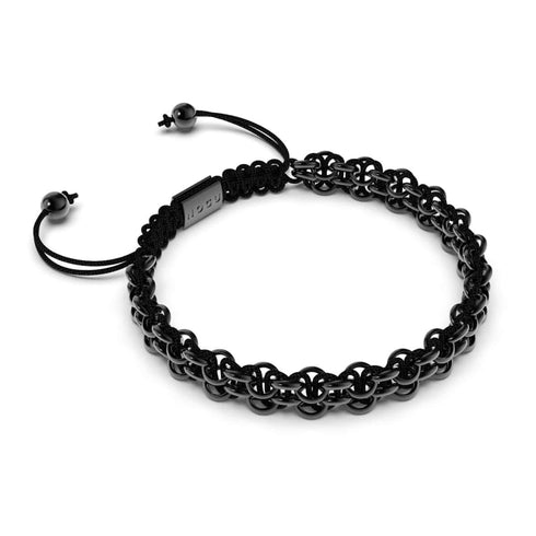 Mountain Gorilla Links | Mini Kismet Armband | Schwarz x Rotguss