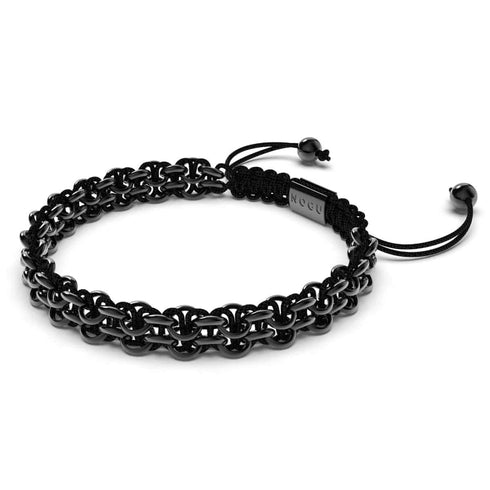 Mountain Gorilla Links | Mini Kismet Armband | Schwarz x Rotguss