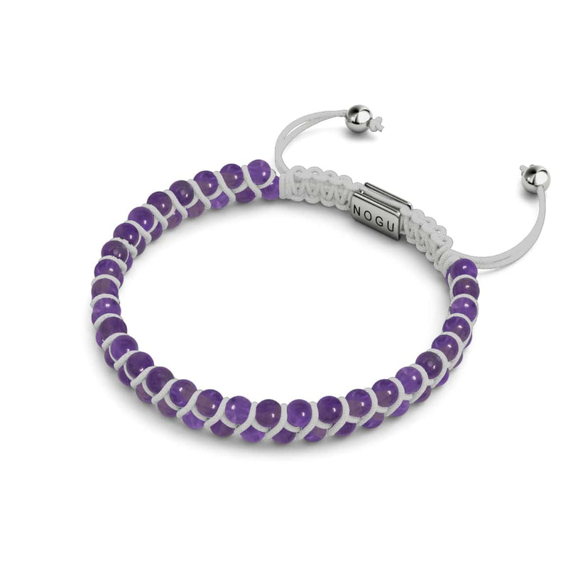 Amethyst | 925er Sterlingsilber | Vitalitätsarmband