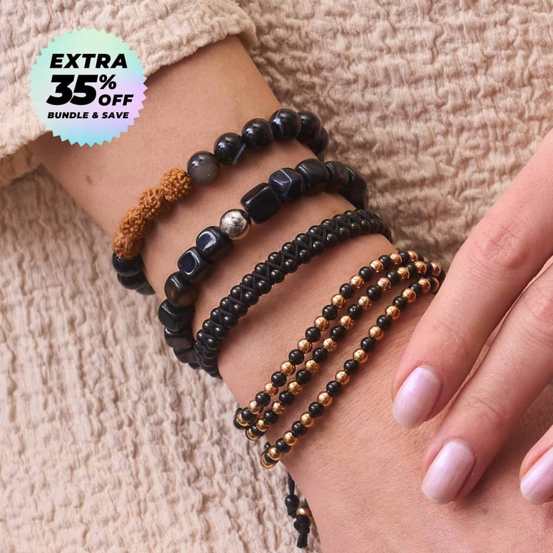 Alles in Schwarz | 4-teiliges Geschenkset