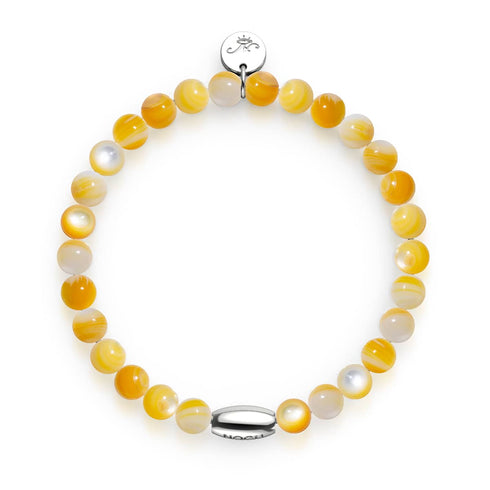 Sonnenschein x Silber | Abalone-Armband