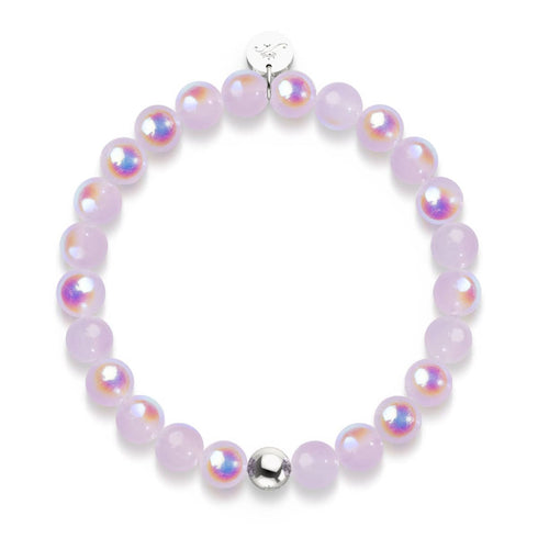 Stachelbeere | 925 Sterling Silber | Blasenglas Armband 