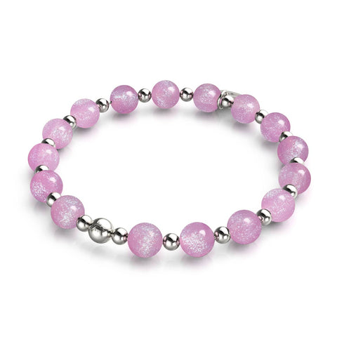 Lila Glitzer | Traumlandschaft Opal Armband