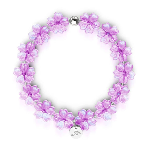 Glockenblume | Feenglas-Armband 