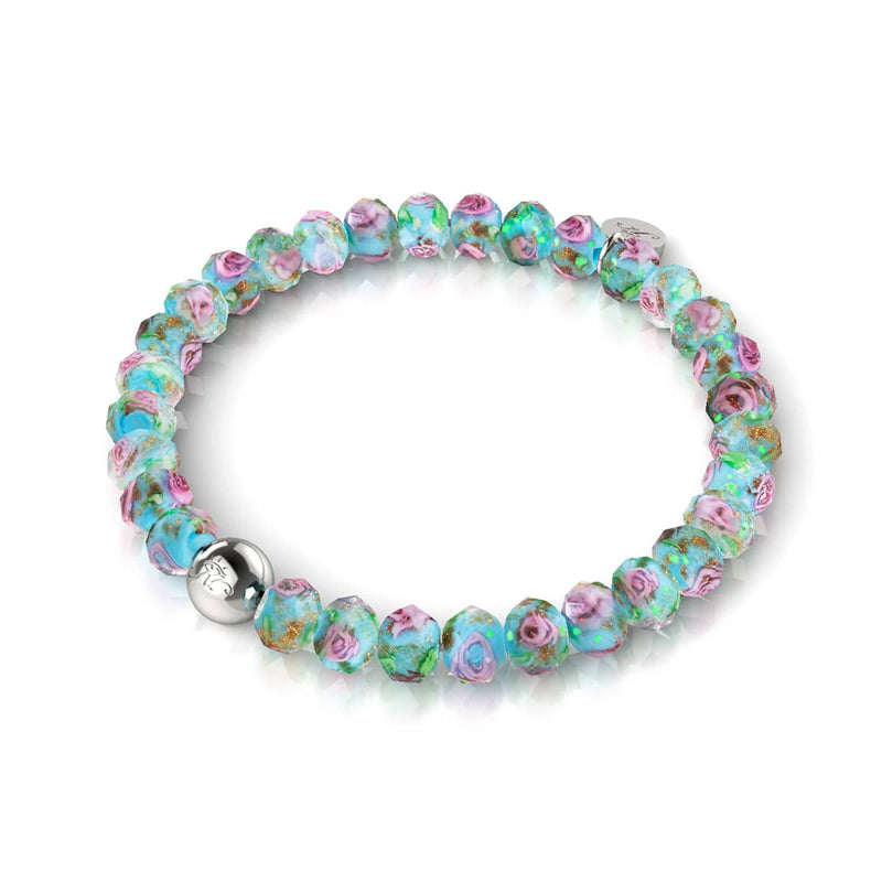 Glockenblume | Firefly Glas Diamanten Armband 