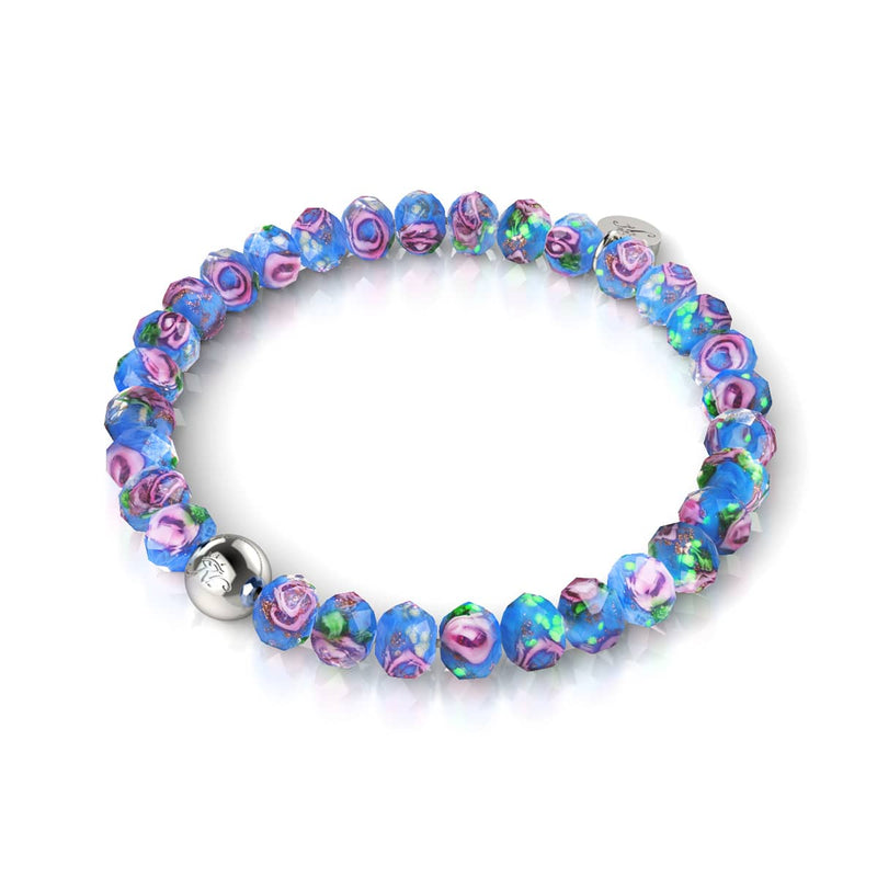 Hyazinthe | Firefly Glas Diamanten Armband 