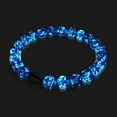 Topasgarten | 925er Sterlingsilber | Firefly-Glasgarten-Armband