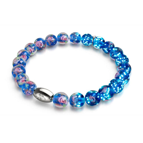 Topasgarten | 925er Sterlingsilber | Firefly-Glasgarten-Armband