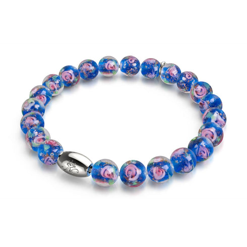 Topasgarten | 925er Sterlingsilber | Firefly-Glasgarten-Armband