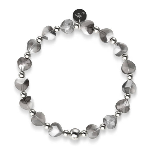 Silbernes Serenade | Infinity Hearts Armband