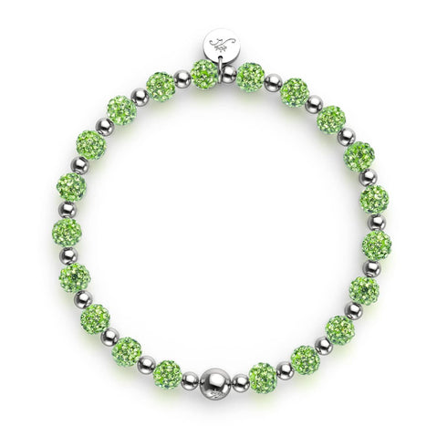 Palmengrün | Kristall Kikiballa Armband