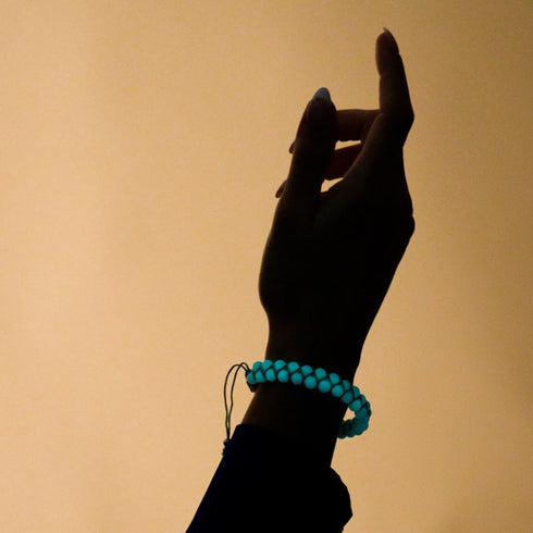 Viridian | Lumos Keramik | Vitality Makramee Armband