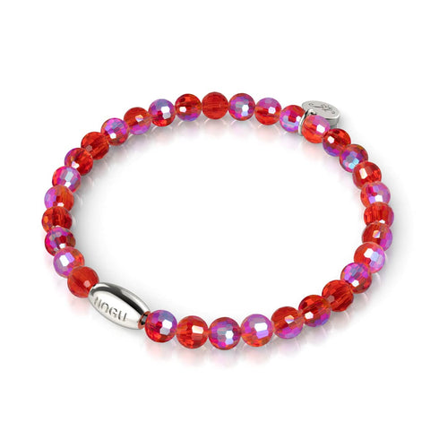 Kirschbombe | Facettiertes Prisma Armband