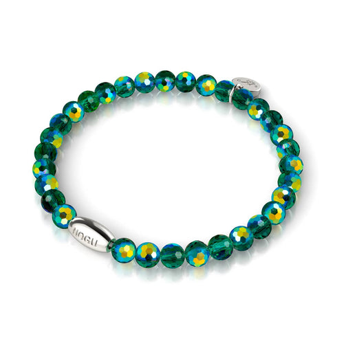 Tiefes Türkis | Facettiertes Prisma-Armband